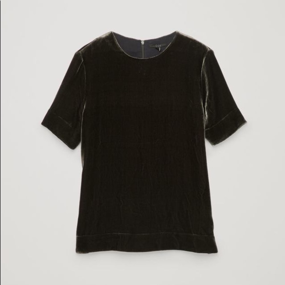 COS Mulberry Silk Top
